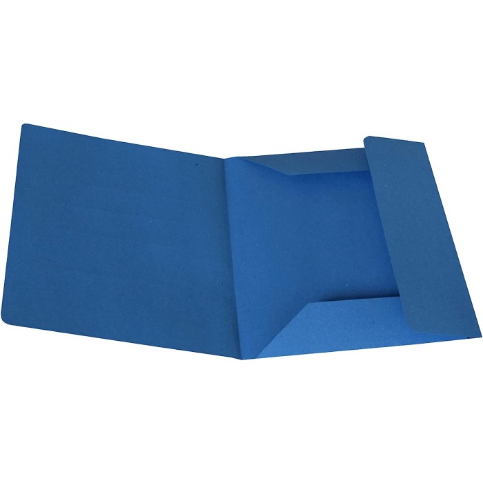 Cartelle Cartelline 3 Lembi Persoalizzate in cartoncino 25x34 cm (50 Pz.) - Ideale Per Scuola PON POC PNRR