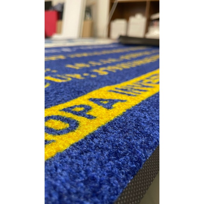 Tappeto Zerbino Asciugapassi Personalizzato con Bordo Antinciampo 150x200Cm