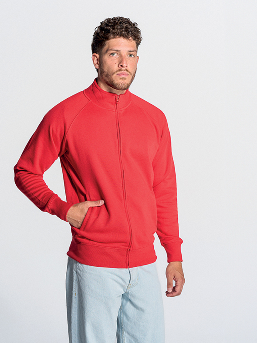 Felpa Unisex Zip Intera *PREMIUM* 290 gr/m2 Personalizzata