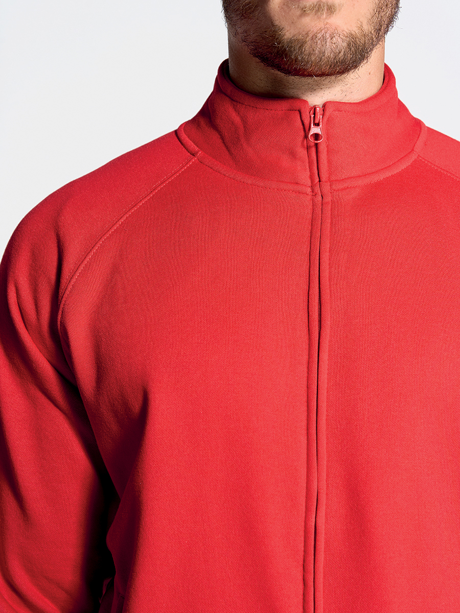 Felpa Unisex Zip Intera *PREMIUM* 290 gr/m2 Personalizzata