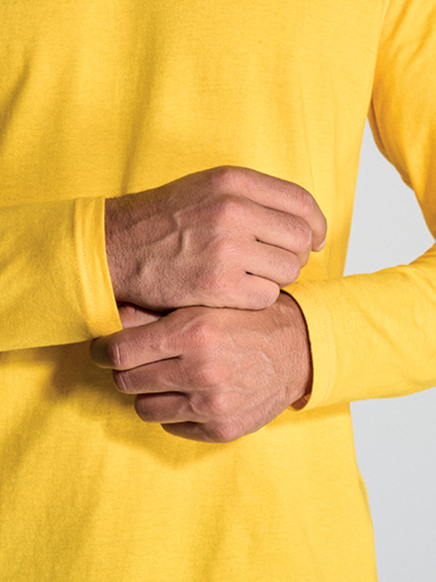 T-Shirt Uomo Manica Lunga Regular 160 gr/m2 Personalizzata