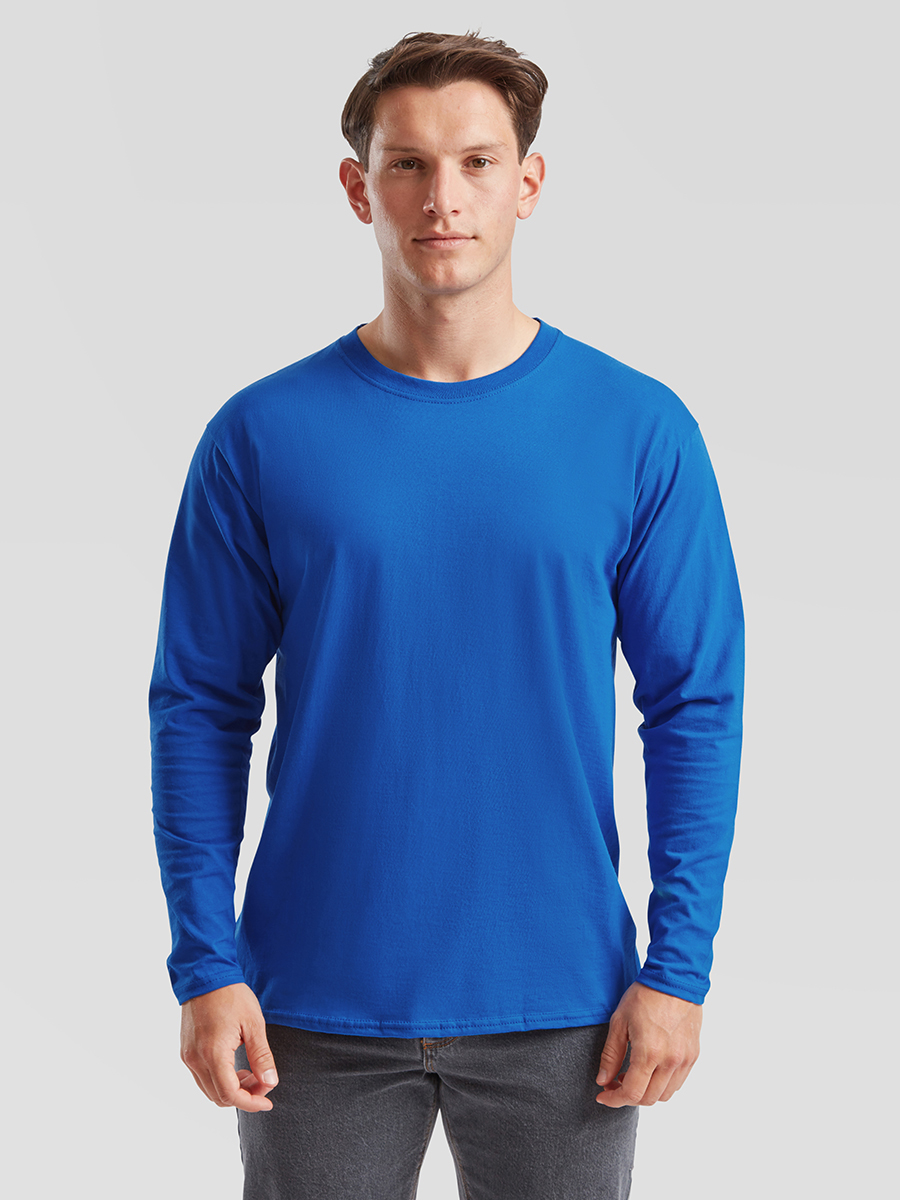 T-Shirt Uomo Manica Lunga Regular 165 gr/m2 Personalizzata