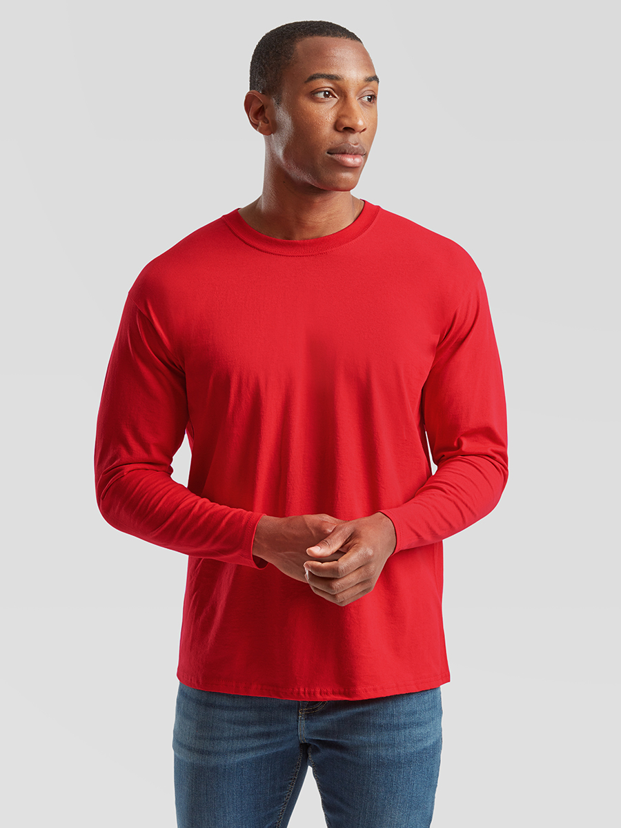 T-Shirt Uomo Manica Lunga Regular 165 gr/m2 Personalizzata