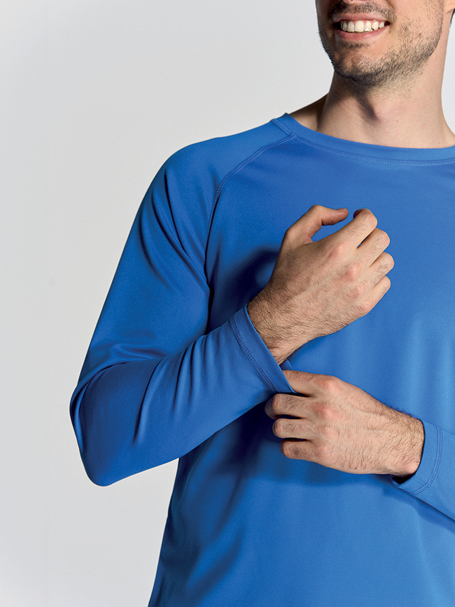 T-Shirt Uomo Manica Lunga Sport 130 gr/m2 Personalizzata