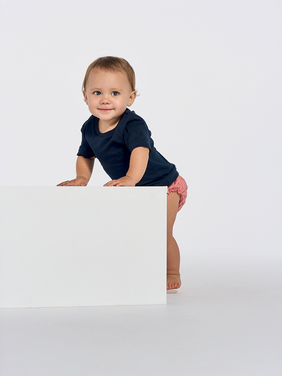 T-shirt Unisex BABY (0 - 2 anni) TSRB150 100% Cotone Personalizzata