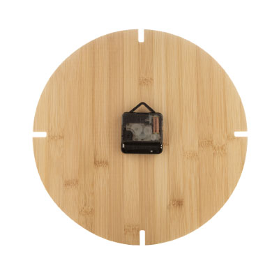 Tokei Orologio da parete in Bambù diametro 30 cm Personalizzato
