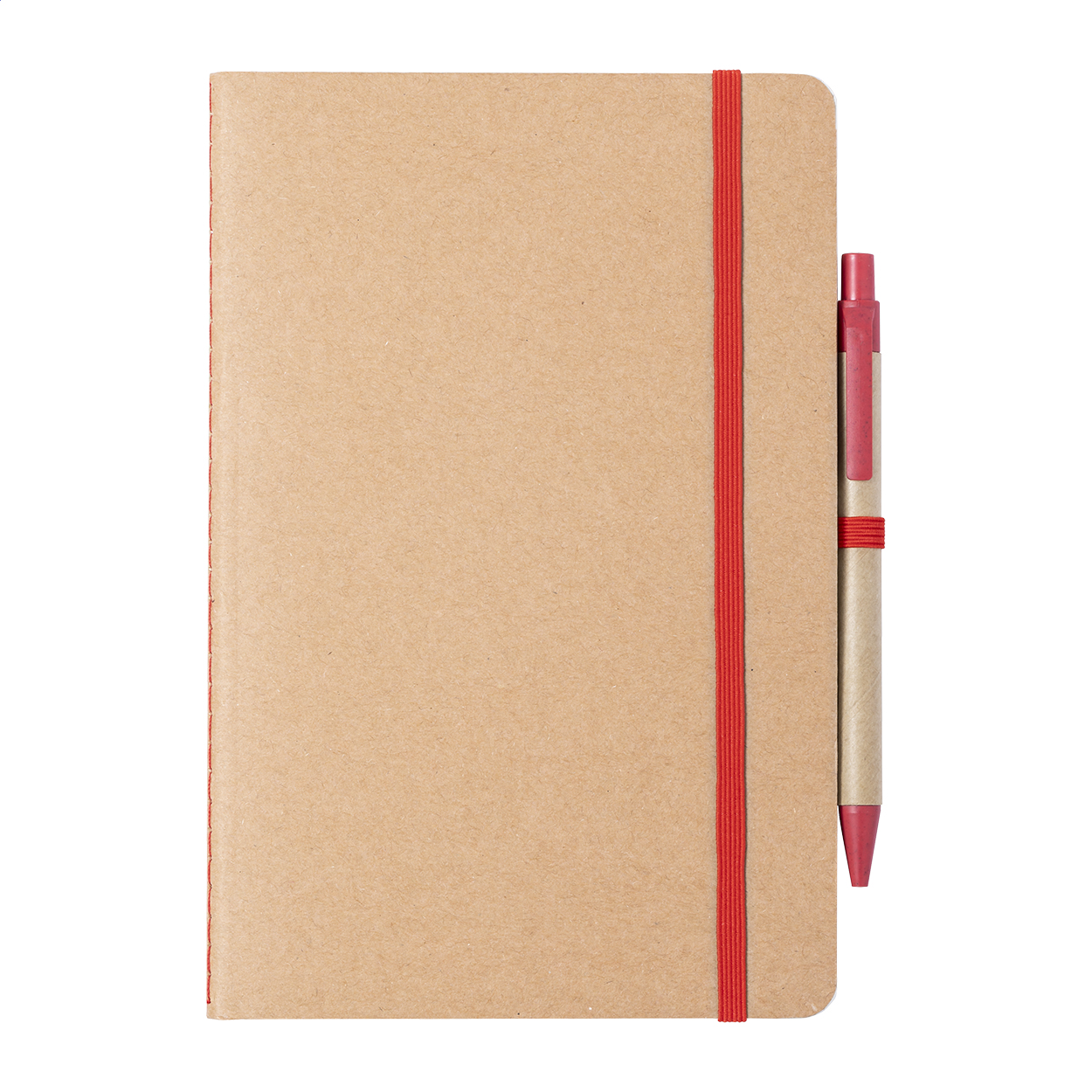 Ginkgo quaderno rosso naturale