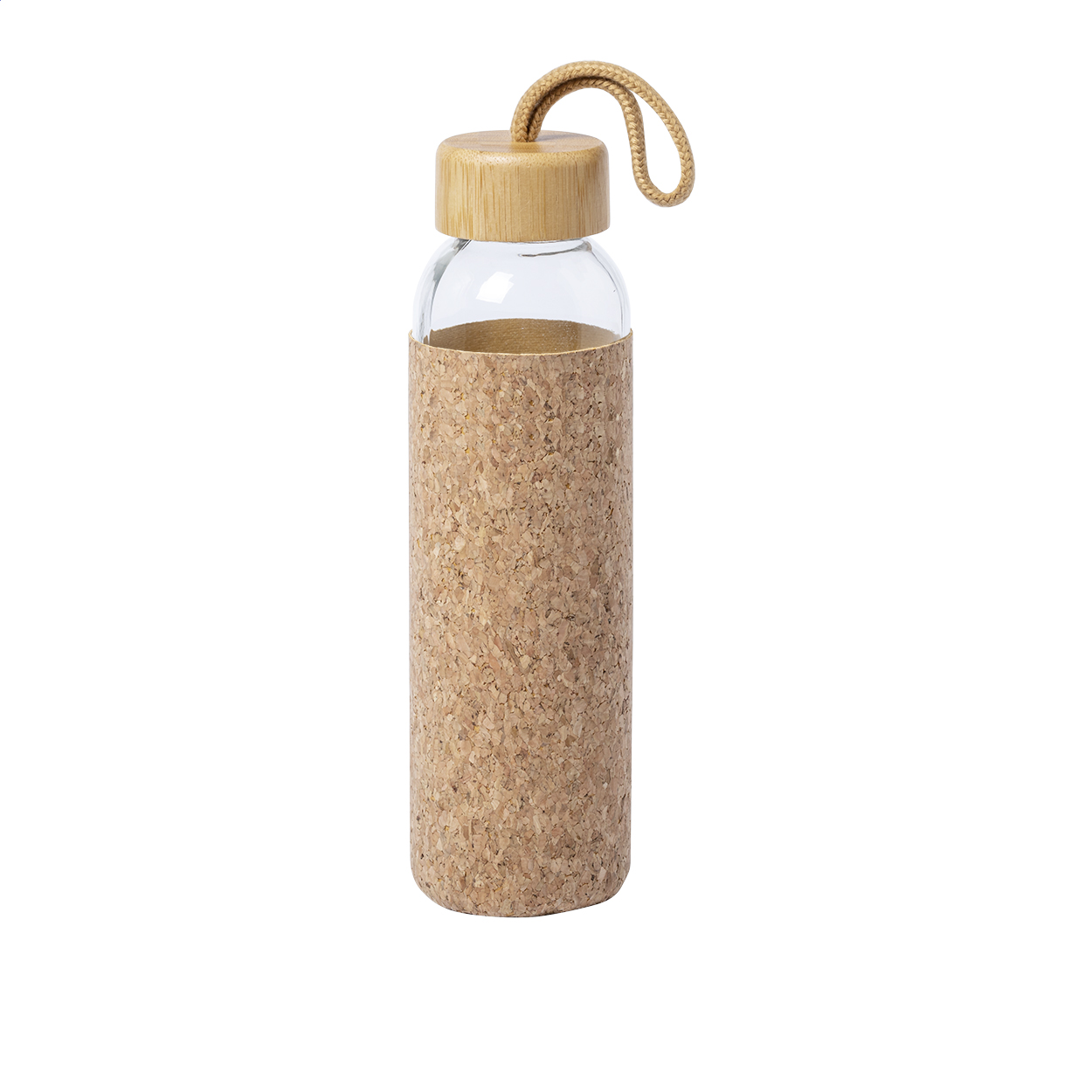 Narpok Borraccia in vetro naturale