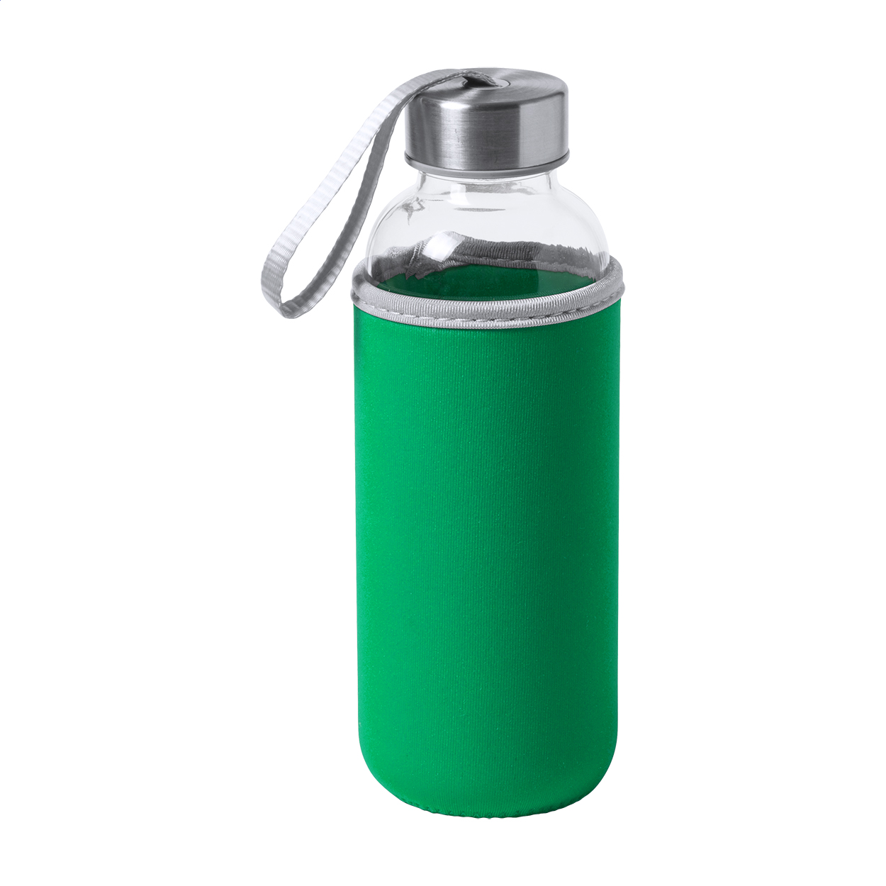 Ganga Borraccia in vetro verde