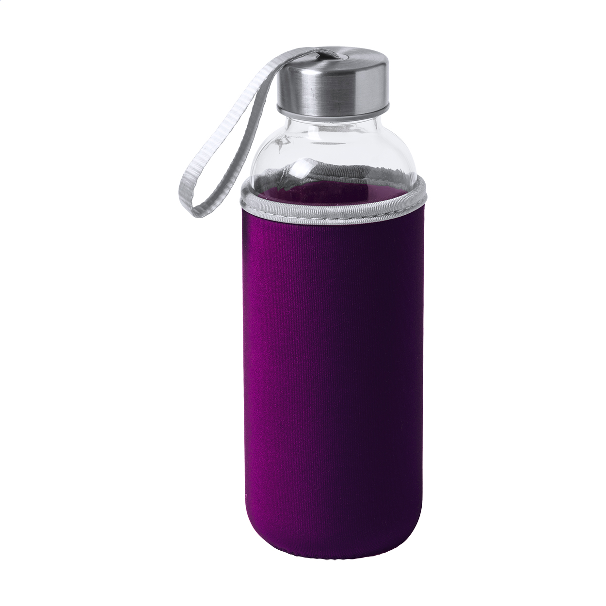Ganga Borraccia in vetro viola