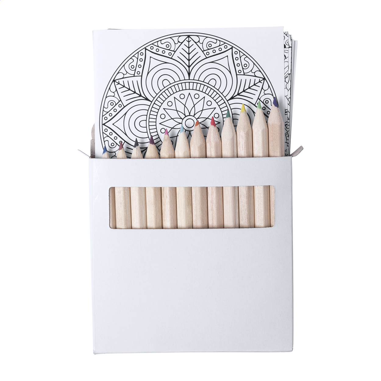 Condala set mandala da colorare bianco