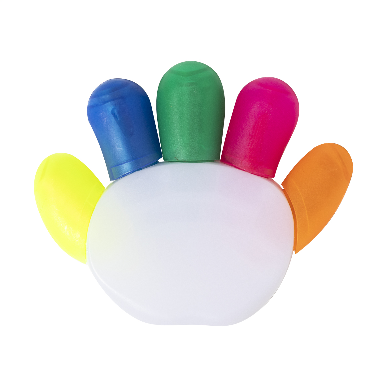 Himark Evidenziatore in ABS riciclato bianco