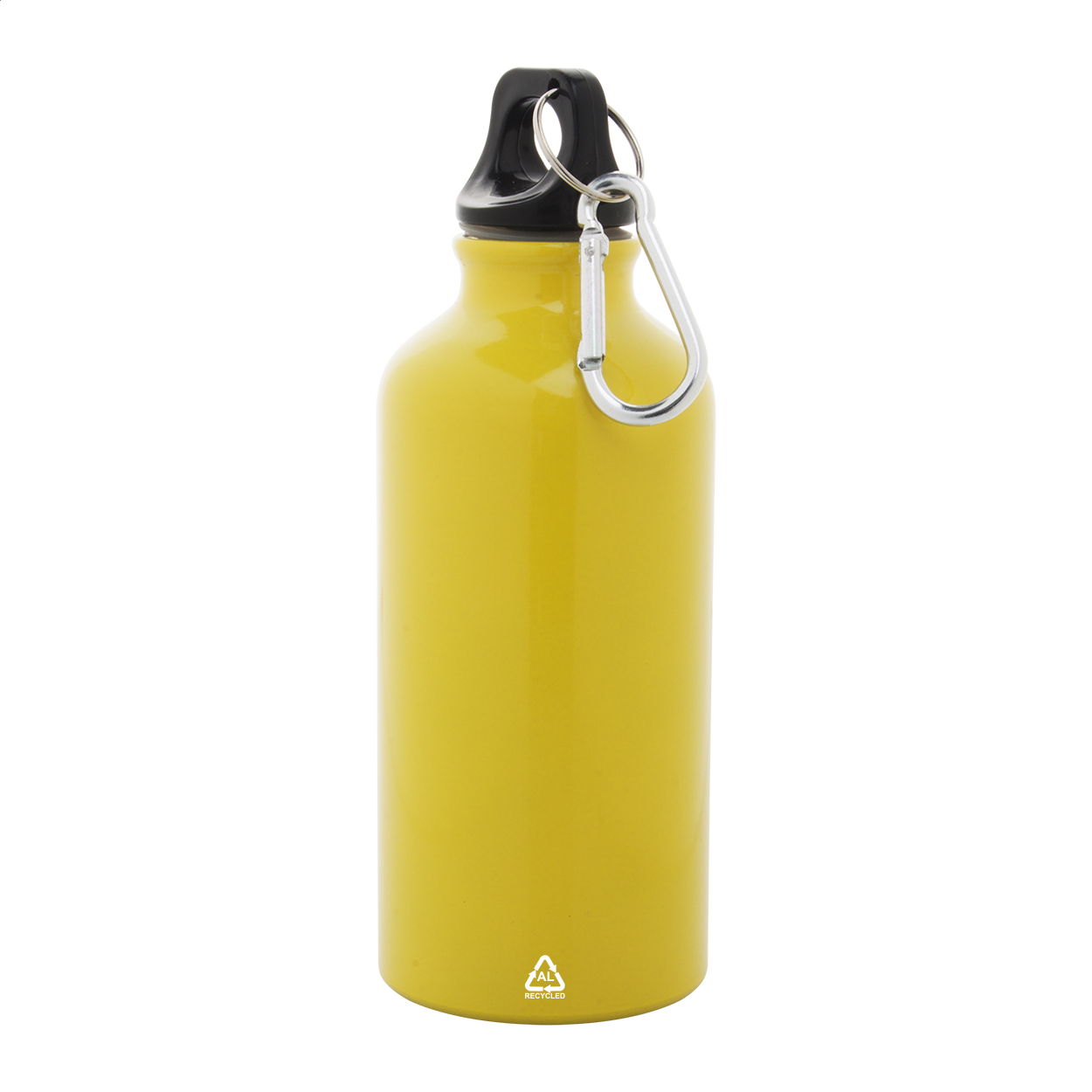 Raluto Borraccia in alluminio riciclato giallo