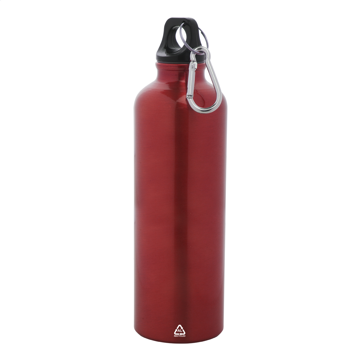 Raluto XL Borraccia in alluminio riciclato rosso