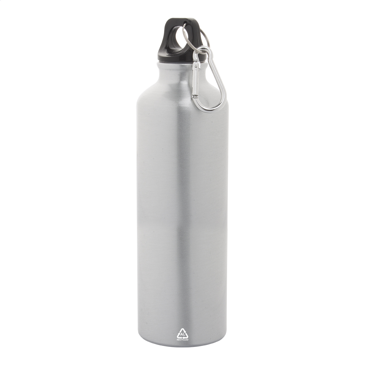 Raluto XL Borraccia in alluminio riciclato argento