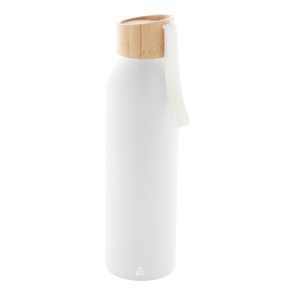 Ralusip Plus Borraccia in alluminio riciclato bianco