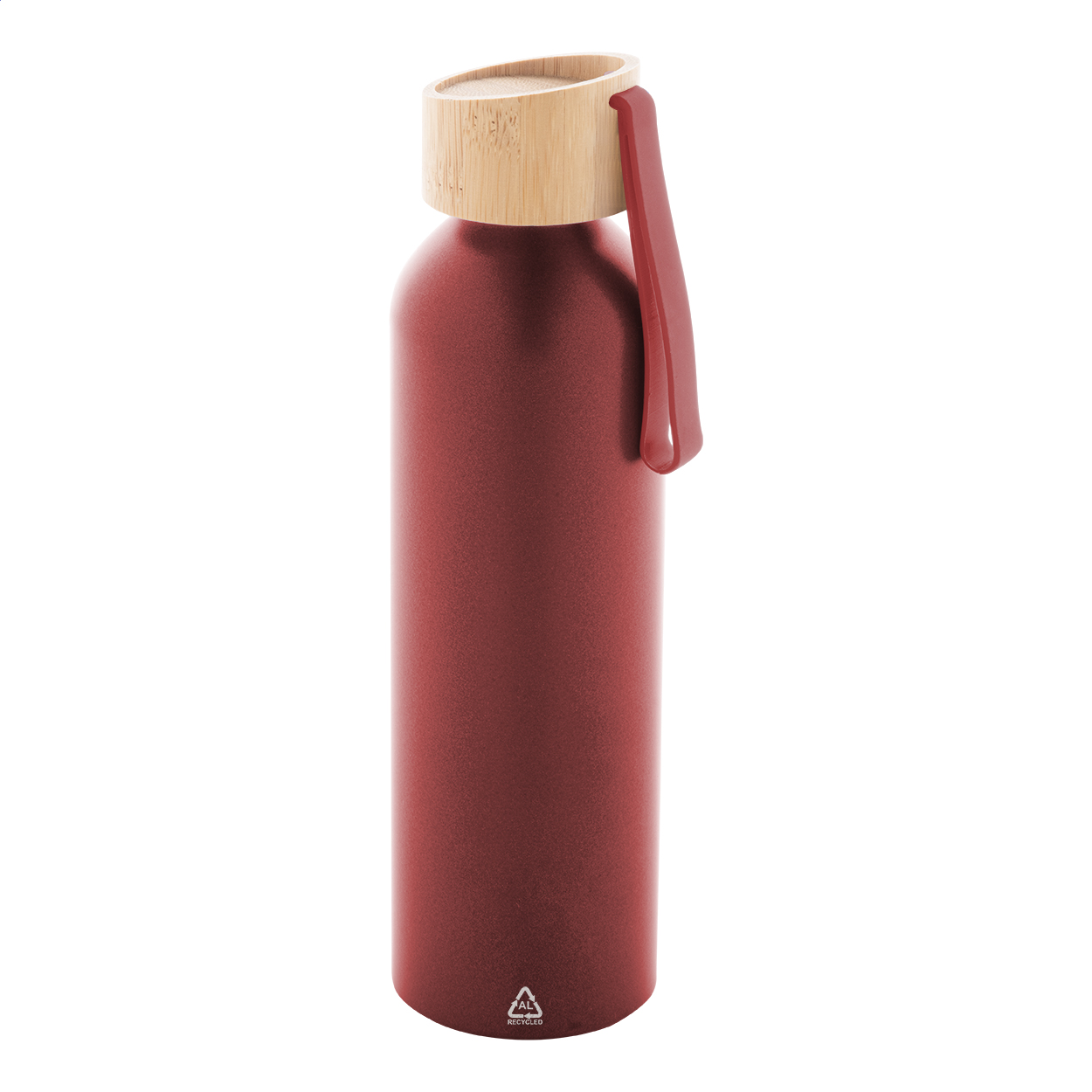 Ralusip Plus Borraccia in alluminio riciclato rosso