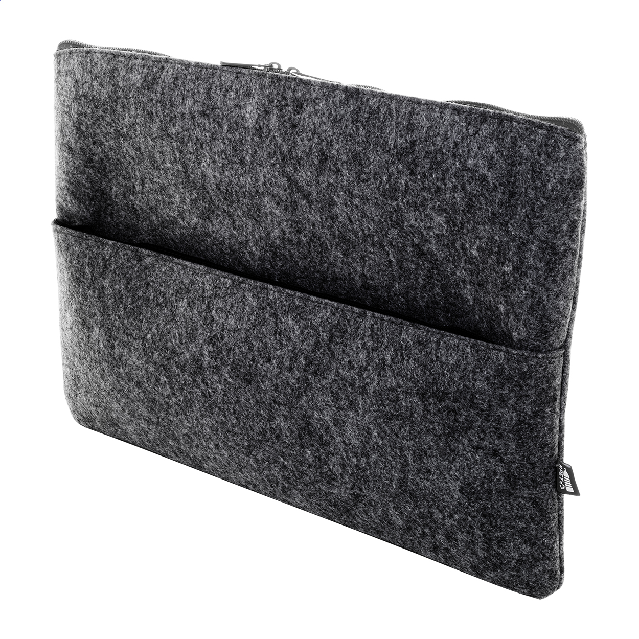 Refelt Comp Borsa porta computer in feltro RPET grigio scuro