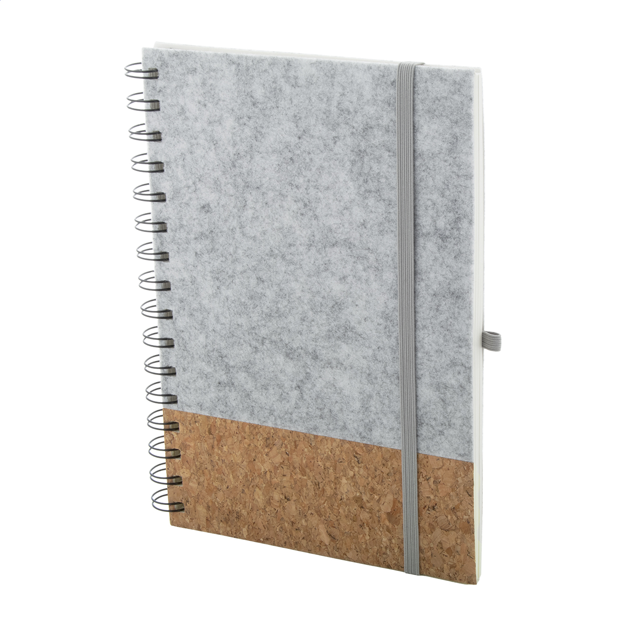 Corsens quaderno RPET grigio