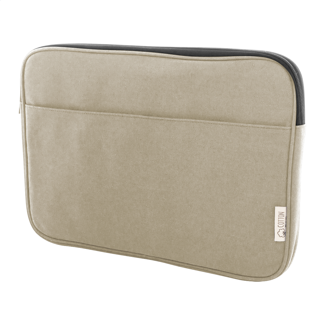 Rebyss Comp Custodia per computer portatile in tela riciclata beige