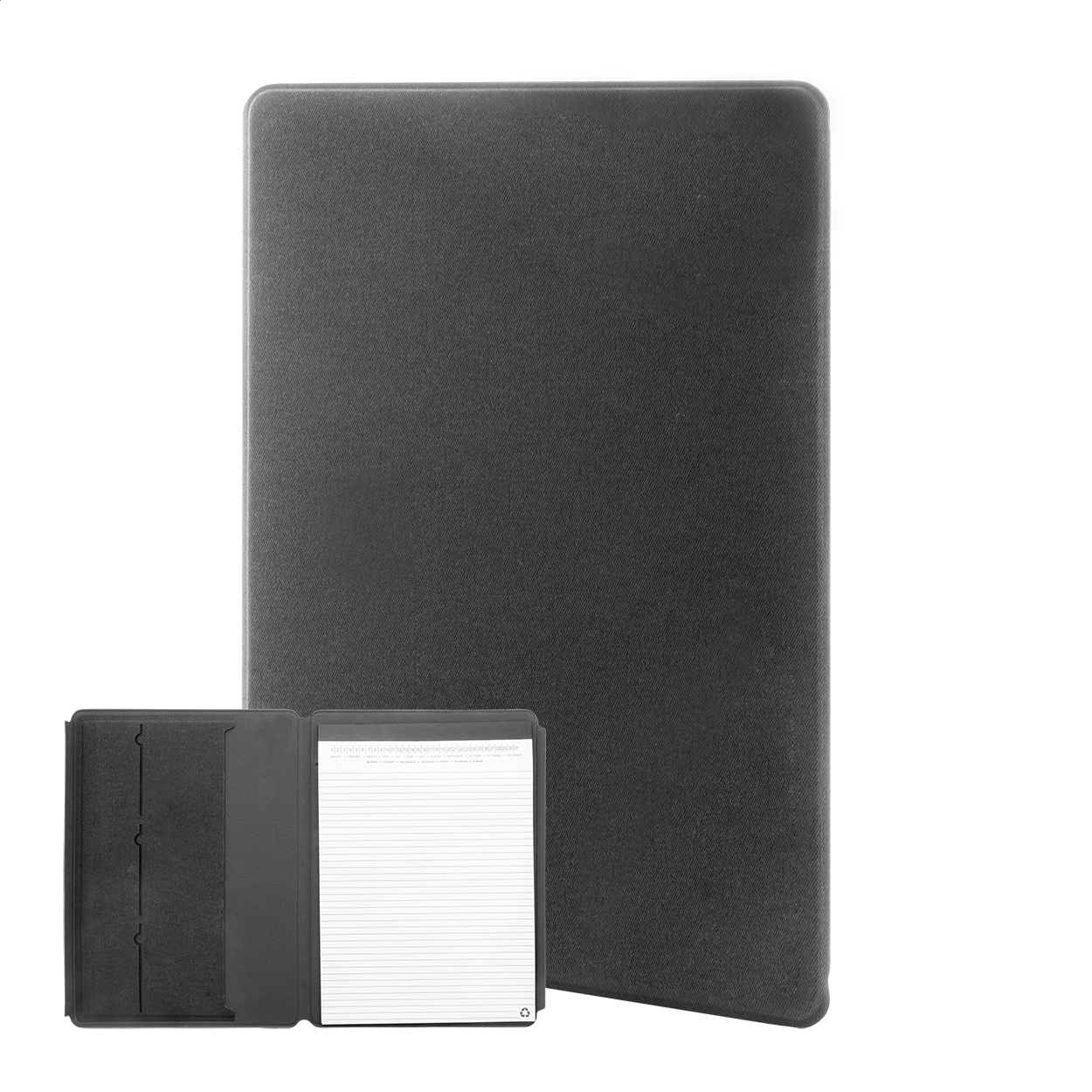 Mappu A4 Portadocumenti in RPET nero