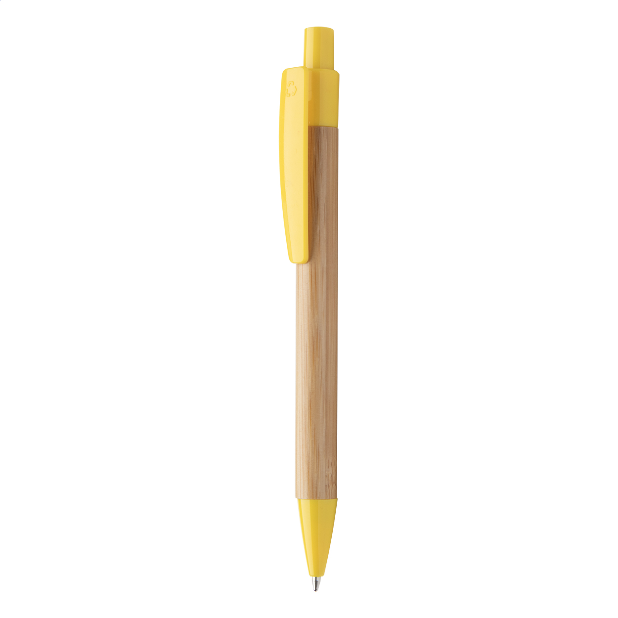 Colothic penna a sfera in bambù giallo naturale