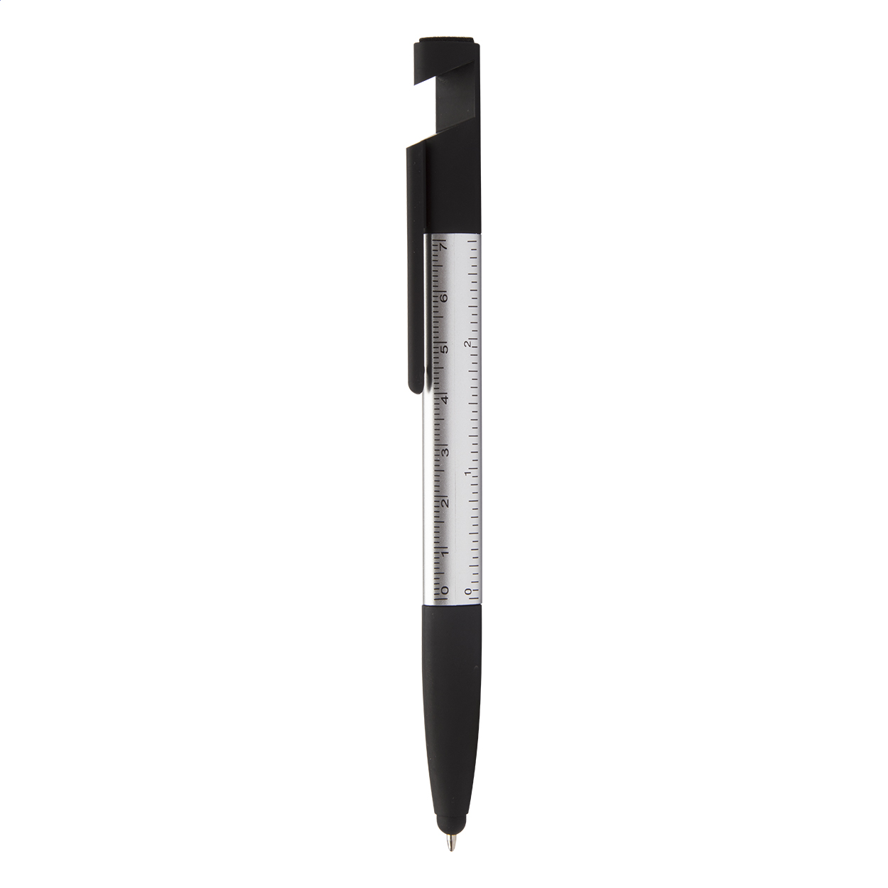 Handy penna a sfera capacitiva nero argento
