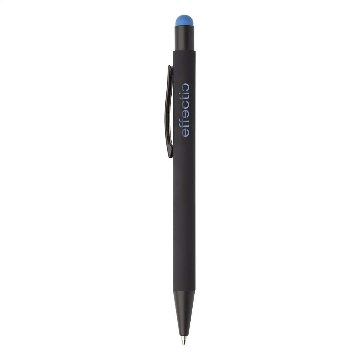 Pearly penna a sfera azzurro nero