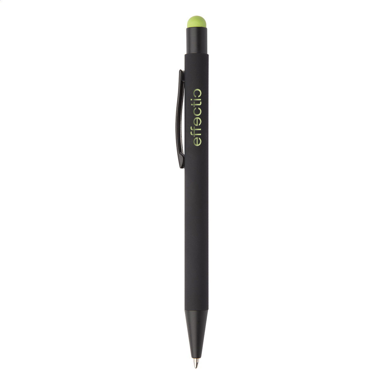 Pearly penna a sfera verde nero