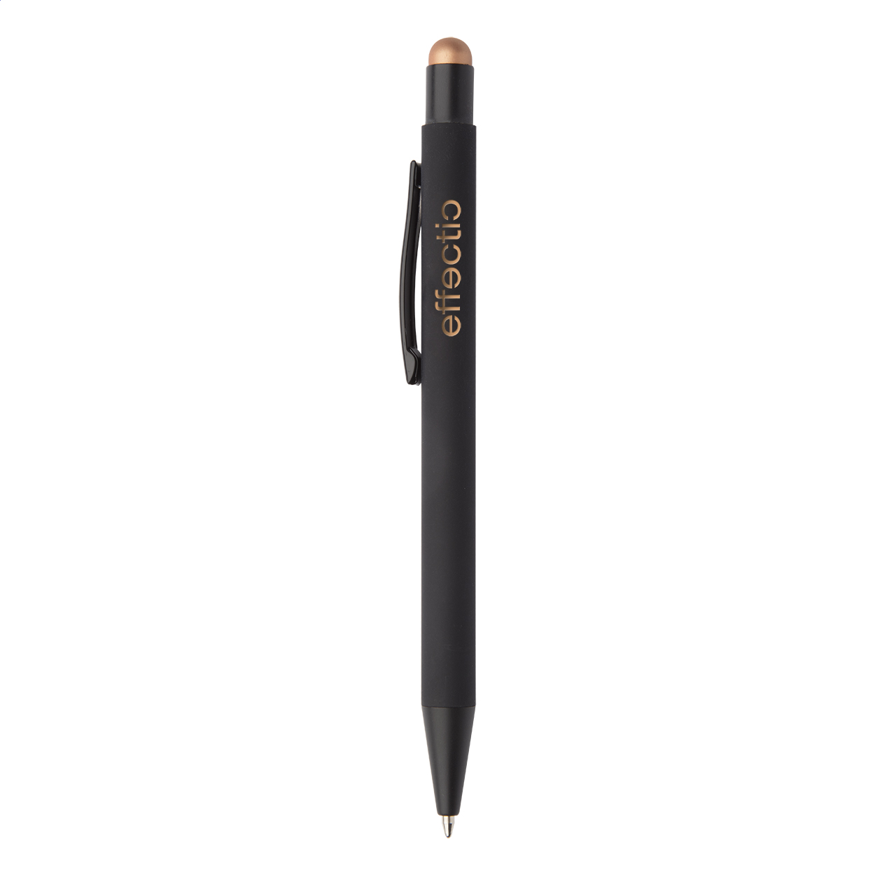 Pearly penna a sfera bronzo nero