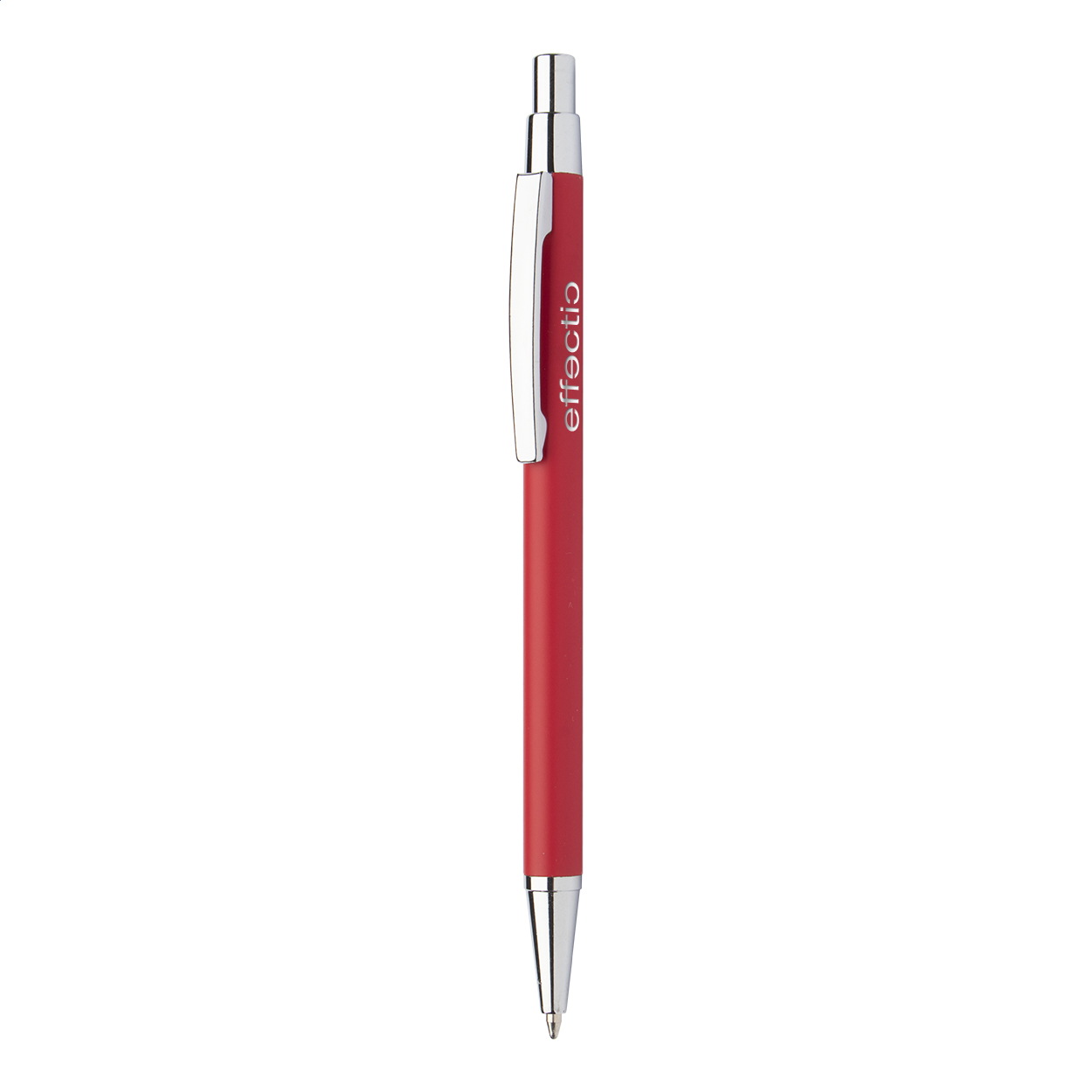 Chromy penna a sfera rosso