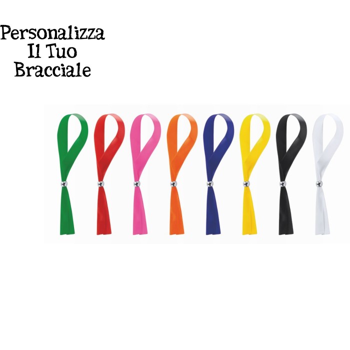 Braccialetto Regolabile In Poliestere Personalizzato