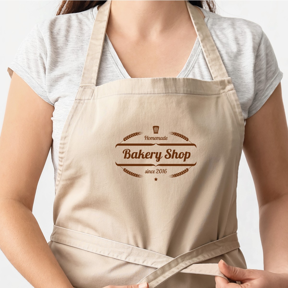 COMMIS Grembiule da Cucina 100% Cotone da 180 g/m² Personalizzabile