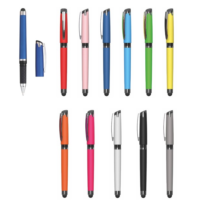 Penna Roller Gel Soft Touch con Stampa Personalizzata